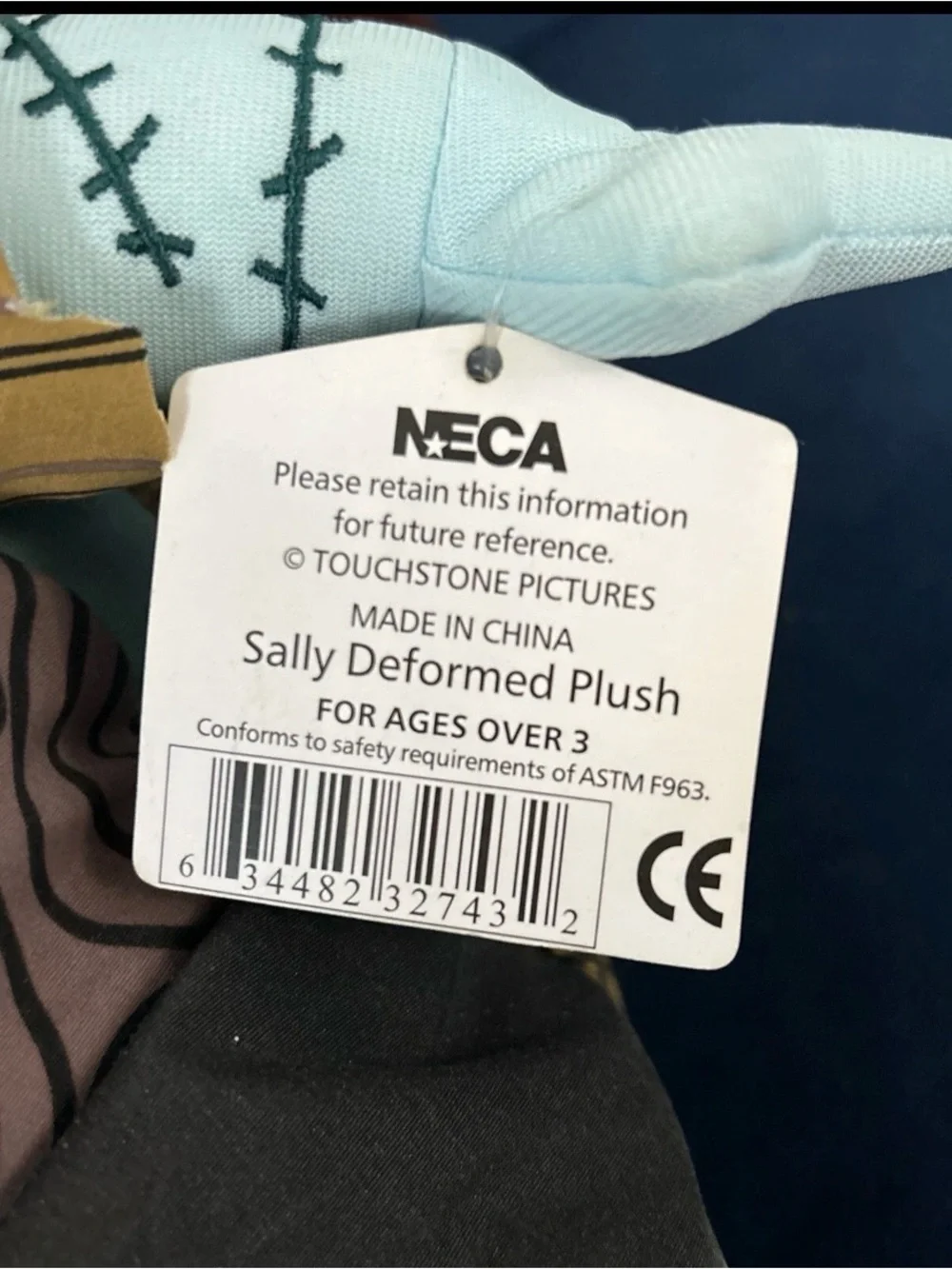Nightmare Before Christmas Deformed Sally Plush
